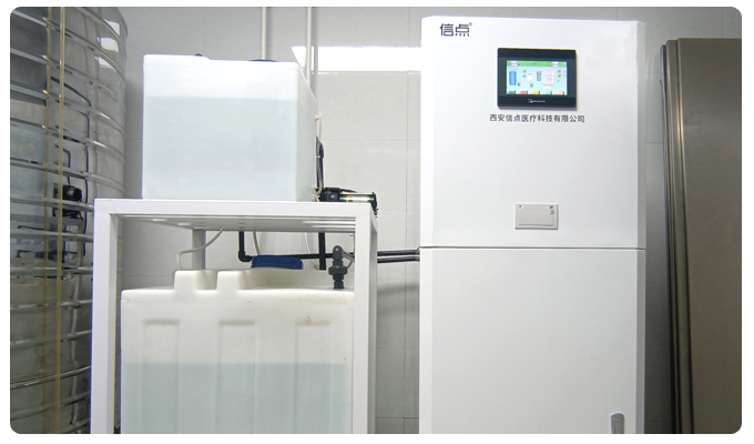 渭南市第一醫院安裝信點酸性氧化電位水生成器(圖2)